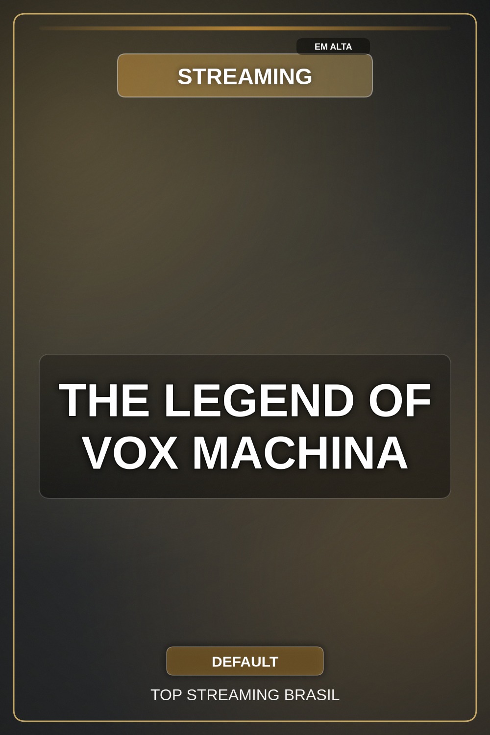 The Legend of Vox Machina